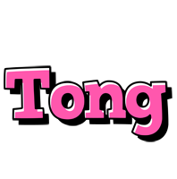 Tong girlish logo