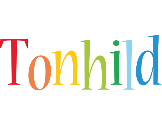 Tonhild birthday logo