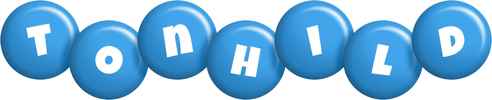 Tonhild candy-blue logo