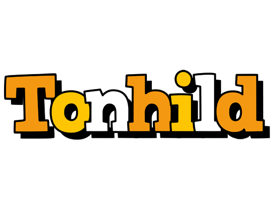 Tonhild cartoon logo