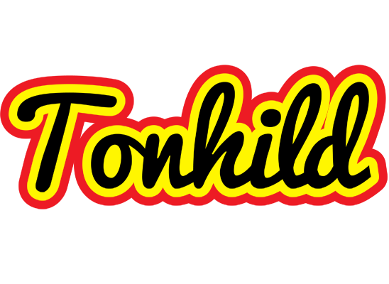 Tonhild flaming logo