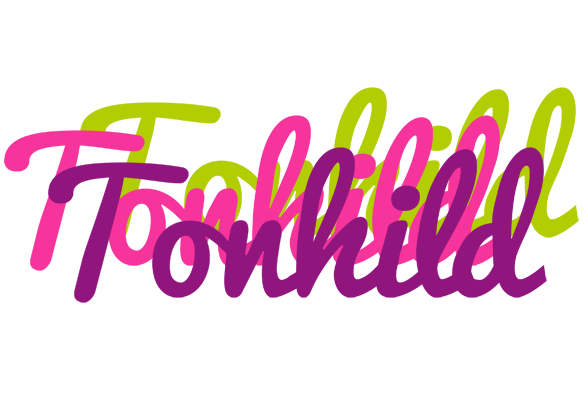 Tonhild flowers logo