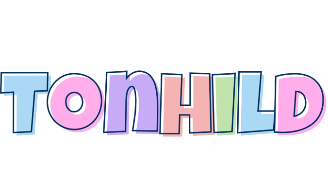 Tonhild pastel logo