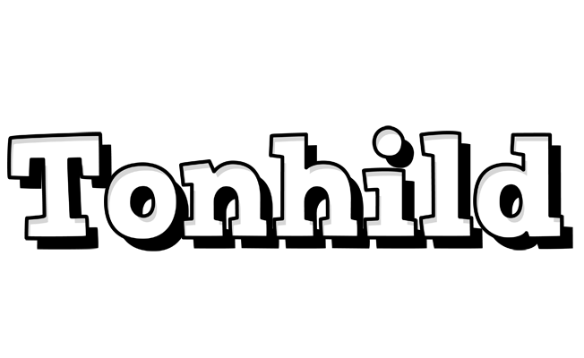 Tonhild snowing logo