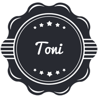 Toni badge logo