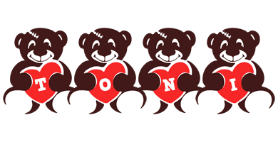 Toni bear logo