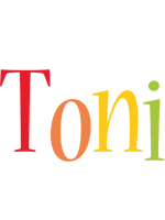 Toni birthday logo