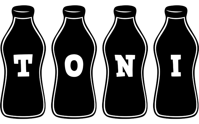 Toni bottle logo