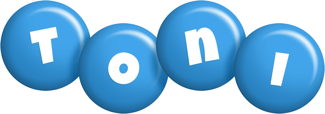 Toni candy-blue logo