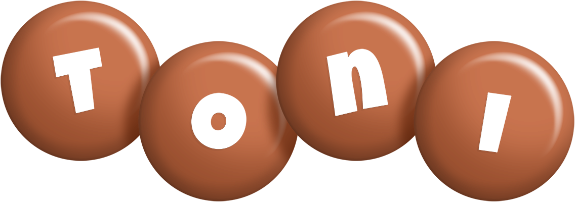 Toni candy-brown logo