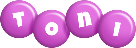 Toni candy-purple logo