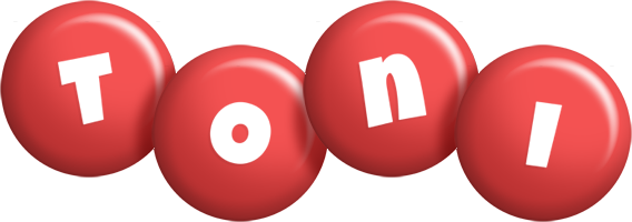 Toni candy-red logo