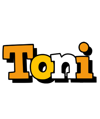 Toni cartoon logo