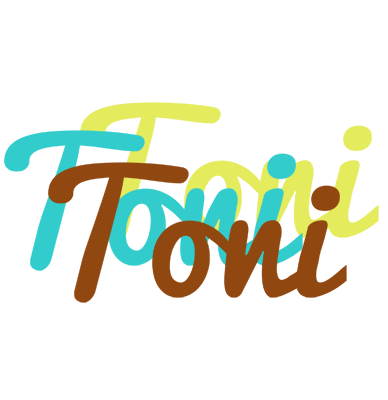 Toni cupcake logo