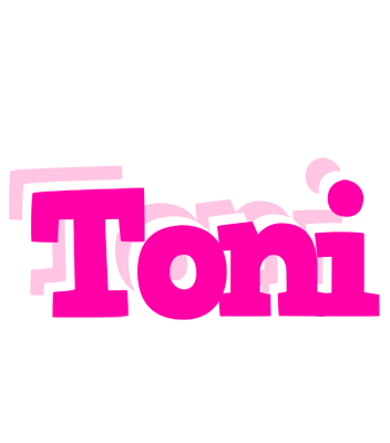 Toni dancing logo