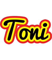 Toni flaming logo