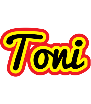 Toni flaming logo