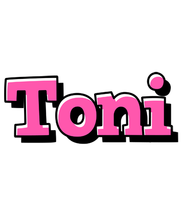 Toni girlish logo