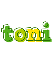 Toni juice logo