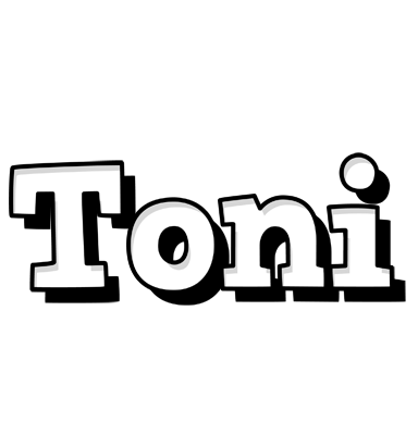 Toni snowing logo