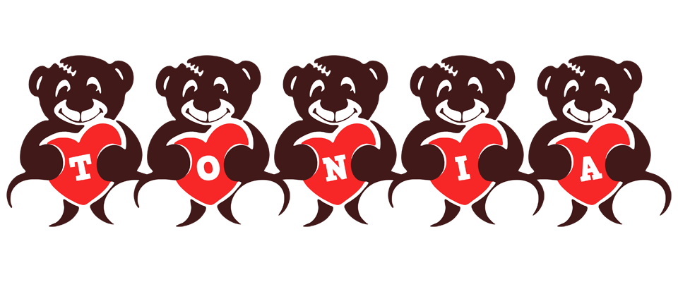 Tonia bear logo
