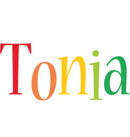 Tonia birthday logo