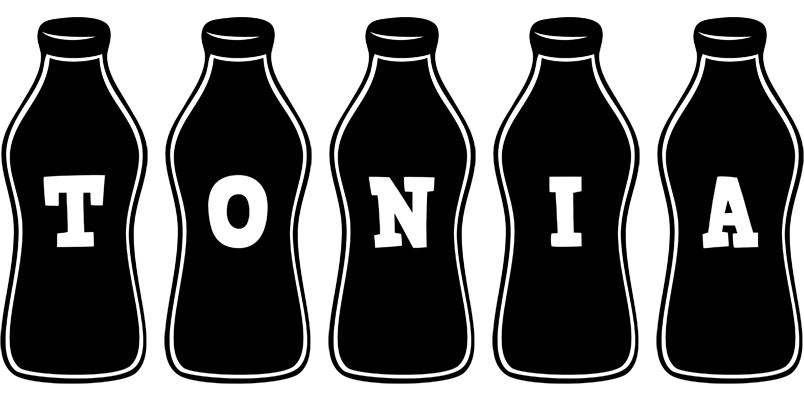 Tonia bottle logo