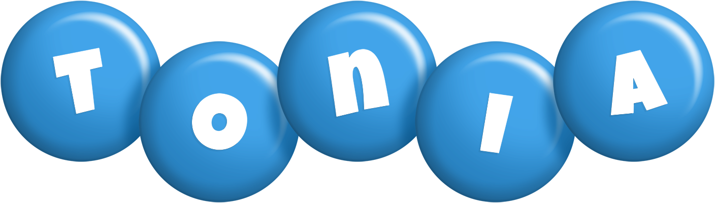 Tonia candy-blue logo