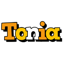 Tonia cartoon logo