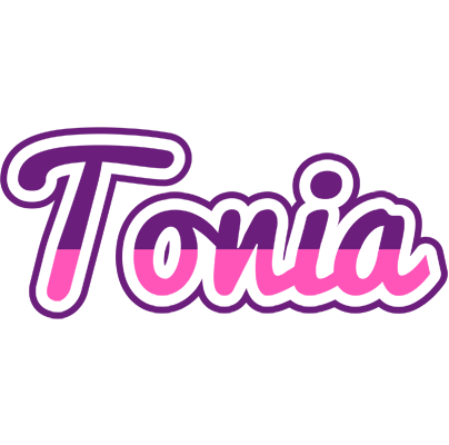 Tonia cheerful logo