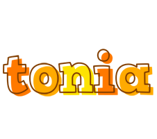 Tonia desert logo