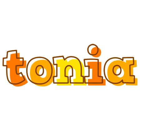 Tonia desert logo