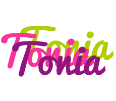 Tonia flowers logo