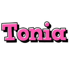 Tonia girlish logo