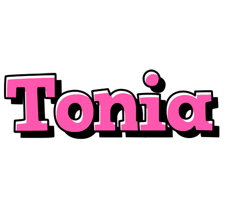 Tonia girlish logo