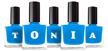 Tonia glossy logo