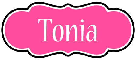 Tonia invitation logo
