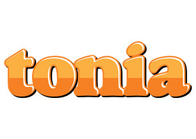 Tonia orange logo