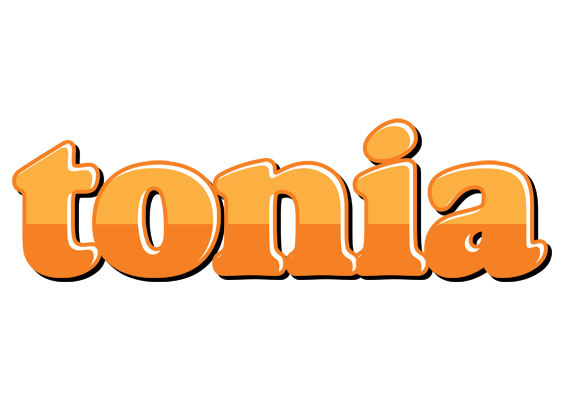 Tonia orange logo