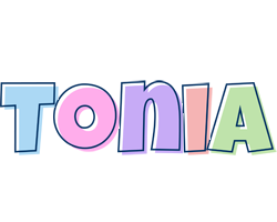 Tonia pastel logo