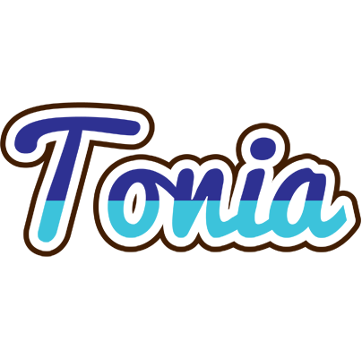 Tonia raining logo