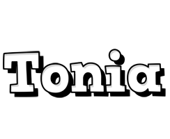 Tonia snowing logo