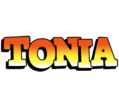 Tonia sunset logo