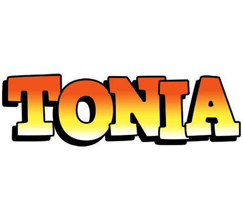 Tonia sunset logo