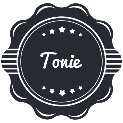 Tonie badge logo