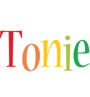 Tonie birthday logo