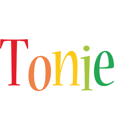 Tonie birthday logo