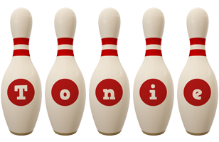 Tonie bowling-pin logo