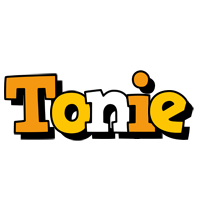 Tonie cartoon logo