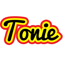 Tonie flaming logo